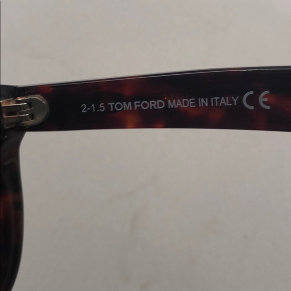 Tom Ford Campbell Sunglasses w/ case & cloth - Picture 3 of 3